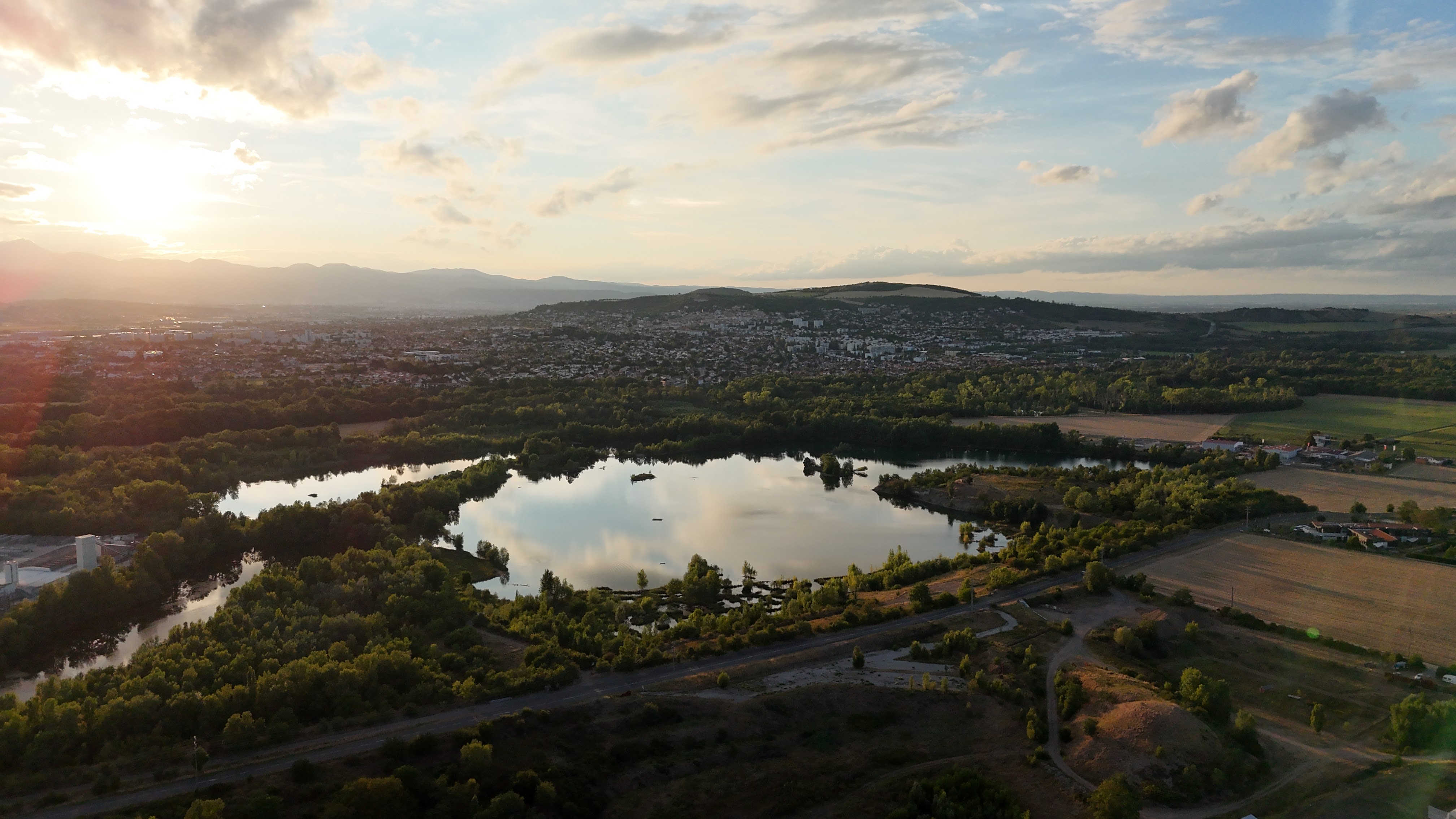 Vue aérienne